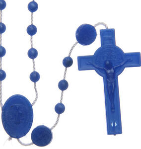 Jail Rosary-St Benedict-Blue